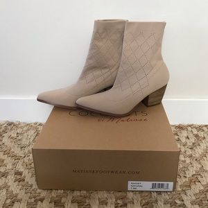 Matisse Ghost Embroidered Sock Bootie